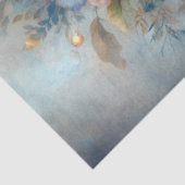 Victoriaans Bluebird en Gouden Bloemen Decoupage Tissuepapier (Detail)