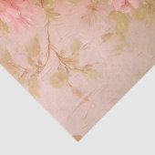 Victoriaans Blush Engels Rozen Gold Gunge Tissuepapier (Detail)