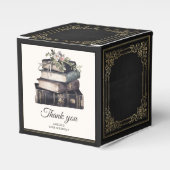 Victoriaans Boek Verjaardag Bedankdoosjes (Voorkant Zijde)