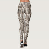 Victoriaans boeken leggings (Achterkant)