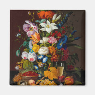 Victoriaans boeket, 1850-1855 door Severin Roesen Magneet