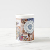 Victoriaans Bone China Mok (Voorkant)