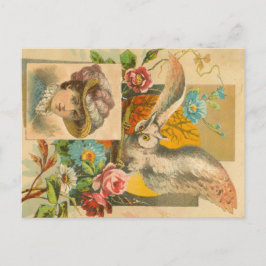 Victoriaans boomkor briefkaart