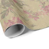  Victoriaans boomstambloemen Fancy Cadeaupapier (Rol Hoek)