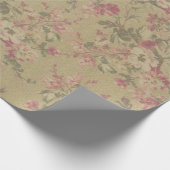  Victoriaans boomstambloemen Fancy Cadeaupapier (Hoek)