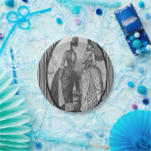 Victoriaans borden papier papieren bordje (Feest)