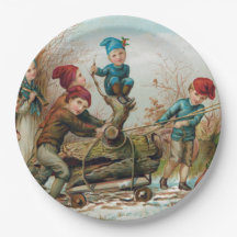 Victoriaans Borden van het Logboekpapier van de J