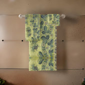  Victoriaans Botanisch Groen Bad Handdoek
