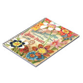 Victoriaans Botanisch Sparaxis Bloemen Notitieboek (Linkerzijde)