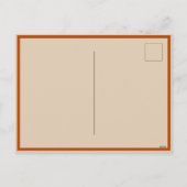  Victoriaans botanische rode papaver Feestdagenkaart (Achterkant)