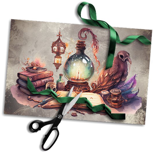 Victoriaans Boudoir | Antiek bureau met Crystal Ba Tissuepapier