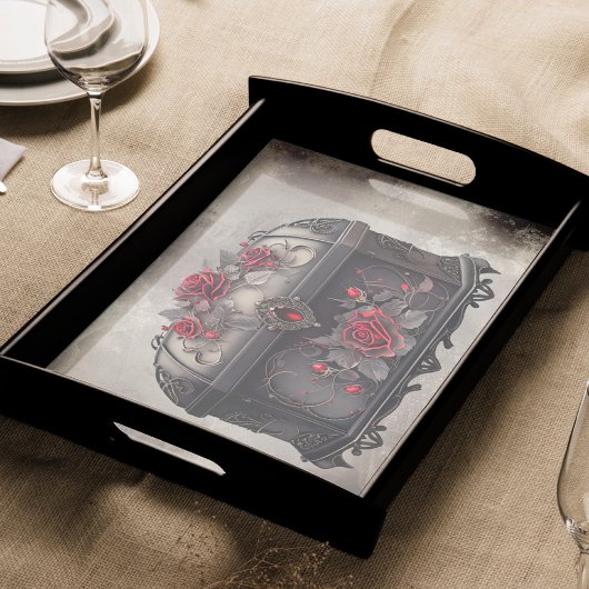 Victoriaans Boudoir | Antiek juwelen Keepsake Box Tissuepapier