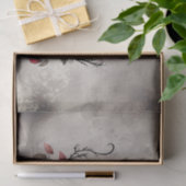 Victoriaans Boudoir | Antiek lantaarn met rode roz Tissuepapier (Geschenk)