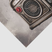 Victoriaans Boudoir | Antiek Muziek Tafelblad Radi Tissuepapier (Detail)