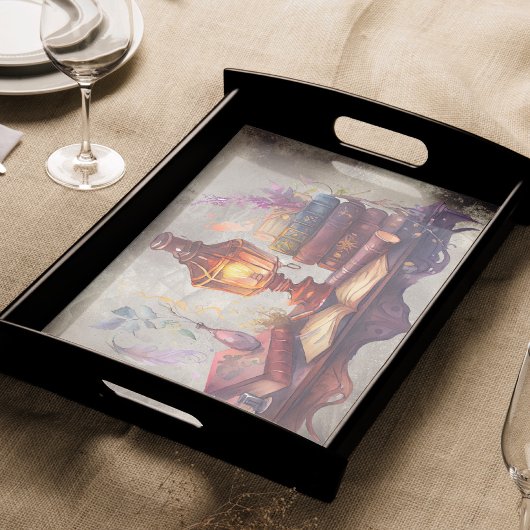 Victoriaans Boudoir | Antiek schrijftafel met lamp Tissuepapier