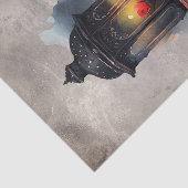 Victoriaans Boudoir | Antiek Spellbooks en Lantaar Tissuepapier (Detail)