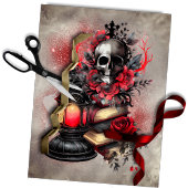 Victoriaans Boudoir | Antiek spreuken boeken met s Tissuepapier