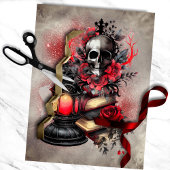 Victoriaans Boudoir | Antiek spreuken boeken met s Tissuepapier