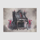 Victoriaans Boudoir | Antieke schrijftafel Tissuepapier (Voorkant)