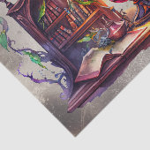 Victoriaans Boudoir | Oude Heksenbalie en Boekenka Tissuepapier (Detail)