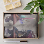 Victoriaans Boudoir | Oude Wizard Spell Caster Des Tissuepapier (Geschenk)