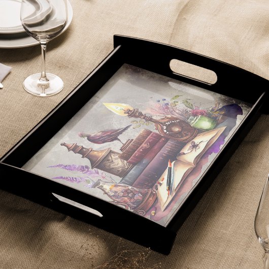 Victoriaans Boudoir | Oude Wizard Spellcaster Desk Tissuepapier