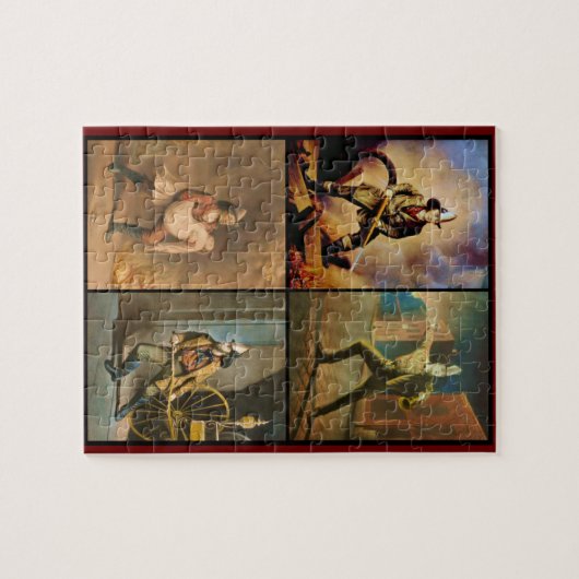  Victoriaans brandweerlieden Legpuzzel (Horizontaal)