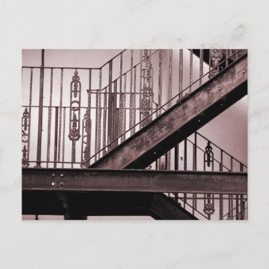 Victoriaans brandweerstand briefkaart (Voorkant)