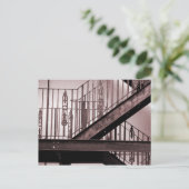 Victoriaans brandweerstand briefkaart (Staand voorkant)