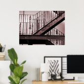 Victoriaans brandweerstand poster (Thuiskantoor)