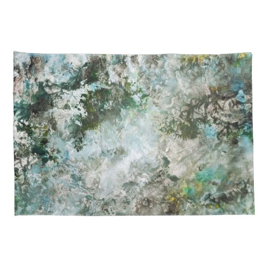 Victoriaans Breath of Spring Design-Green Kussensloop (Achterkant-Rechts)