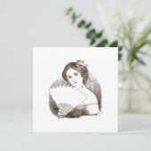  Victoriaans Bridal Hartelijk dank Bedankkaart (Staand voorkant)