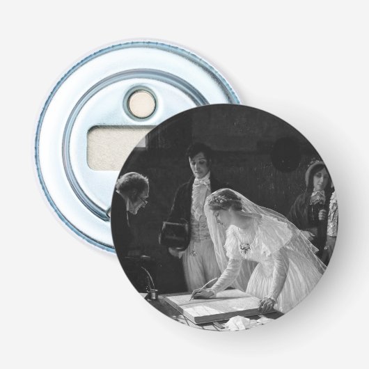 Victoriaans bride button flesopener (Voorkant)