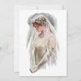  Victoriaans Bride met bijbelse Harrison Fisher