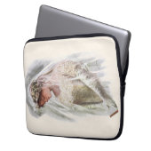 Victoriaans Bride met bijbelse Harrison Fisher Laptop Sleeve (Voorkant Links)