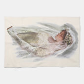  Victoriaans Bride met bijbelse Harrison Fisher Theedoek (Horizontaal)