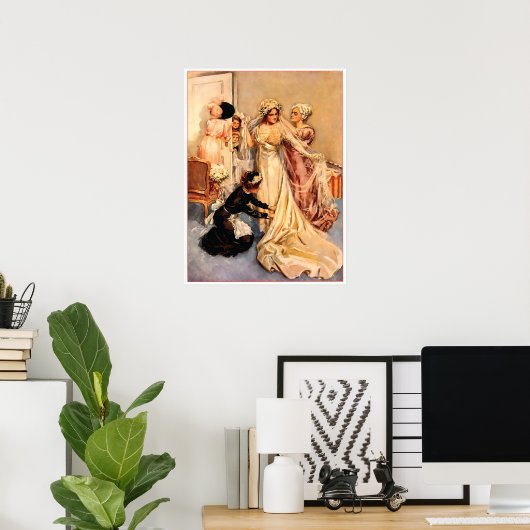 Victoriaans bride poster (Thuiskantoor)