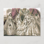 Victoriaans briden briefkaart (Voorkant)