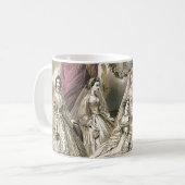 Victoriaans briden koffiemok (Voorkant links)