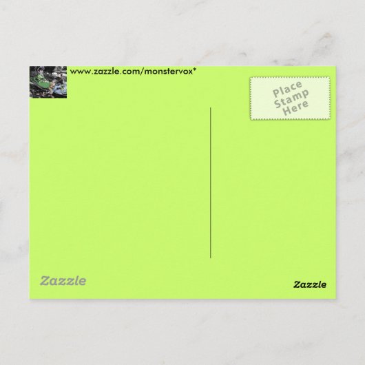 Victoriaans Briefkaart (Achterkant)