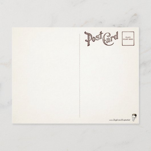 Victoriaans Briefkaart (Achterkant)