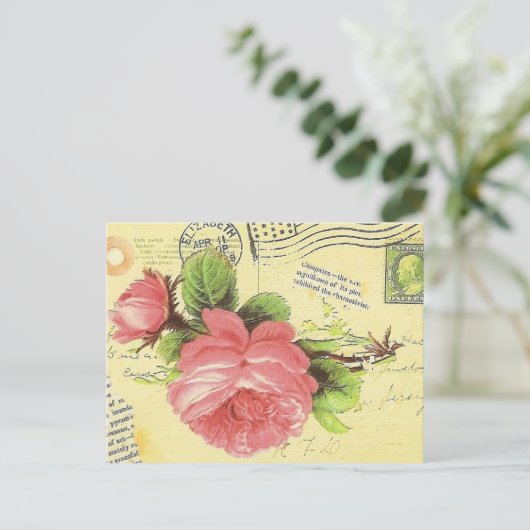 Victoriaans Briefkaart (Staand voorkant)