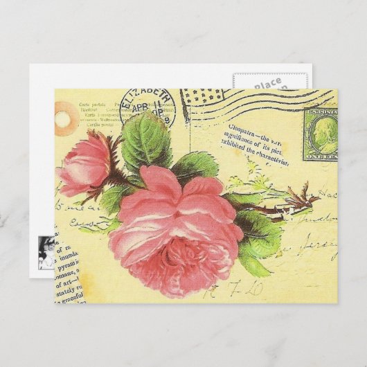 Victoriaans Briefkaart (Voorkant / Achterkant)