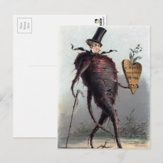  Victoriaans Briefkaart (Voorkant / Achterkant)