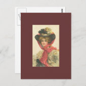  Victoriaans Briefkaart (Voorkant / Achterkant)