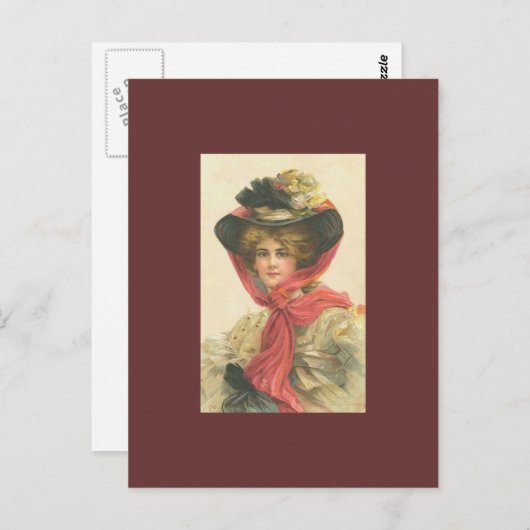 Victoriaans Briefkaart (Voorkant / Achterkant)