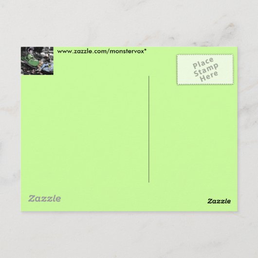 Victoriaans Briefkaart (Achterkant)