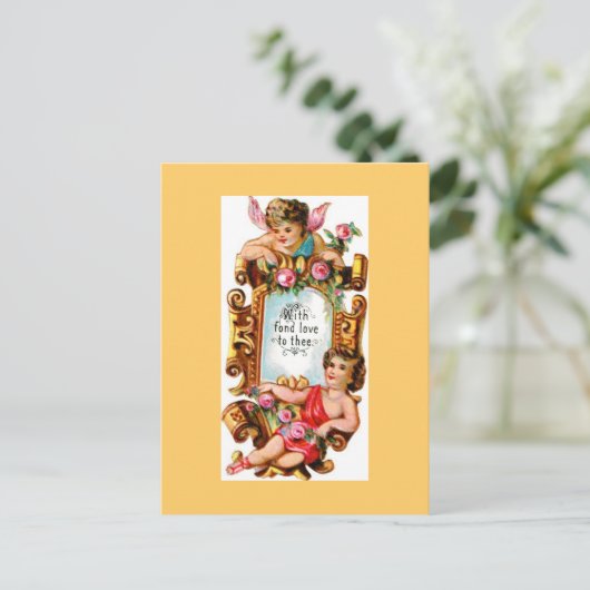 Victoriaans Briefkaart (Staand voorkant)