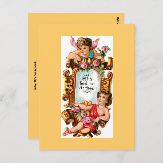  Victoriaans Briefkaart (Voorkant / Achterkant)