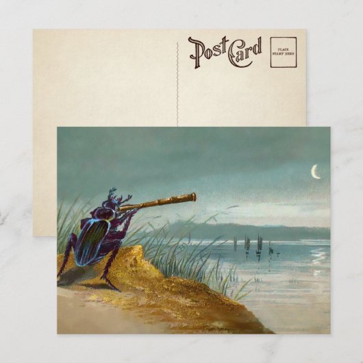  Victoriaans Briefkaart (Voorkant / Achterkant)